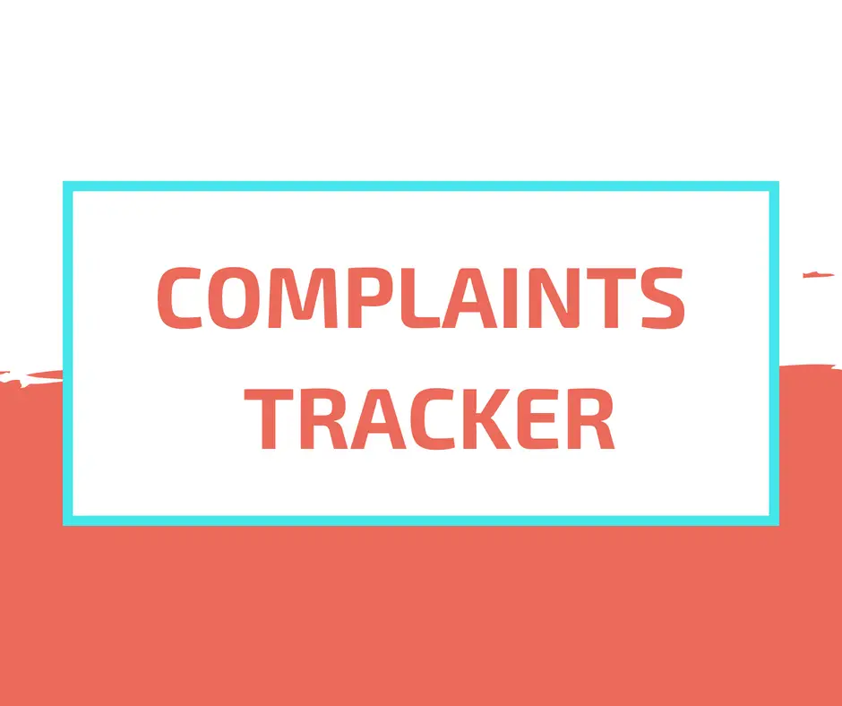 Complain Tracker Tool