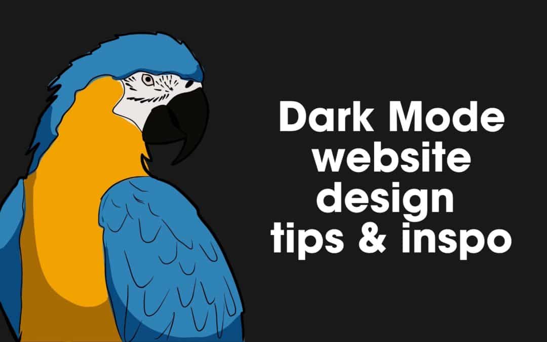 Dark mode website design: our top tips and inspiration