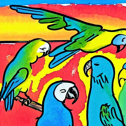 Email deliverability flock of parrots