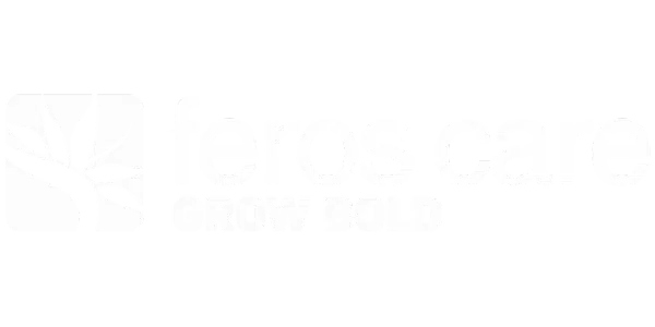Feros Care Logo White