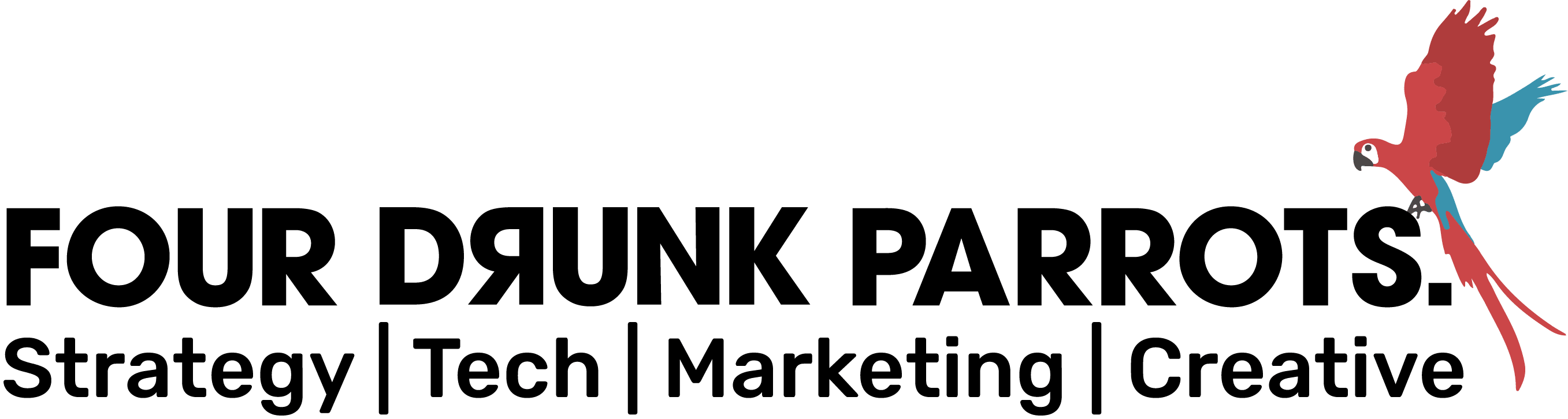 Four Drunk Parrots - Strategy - Tech - Marketing - Creative - Marketing agency